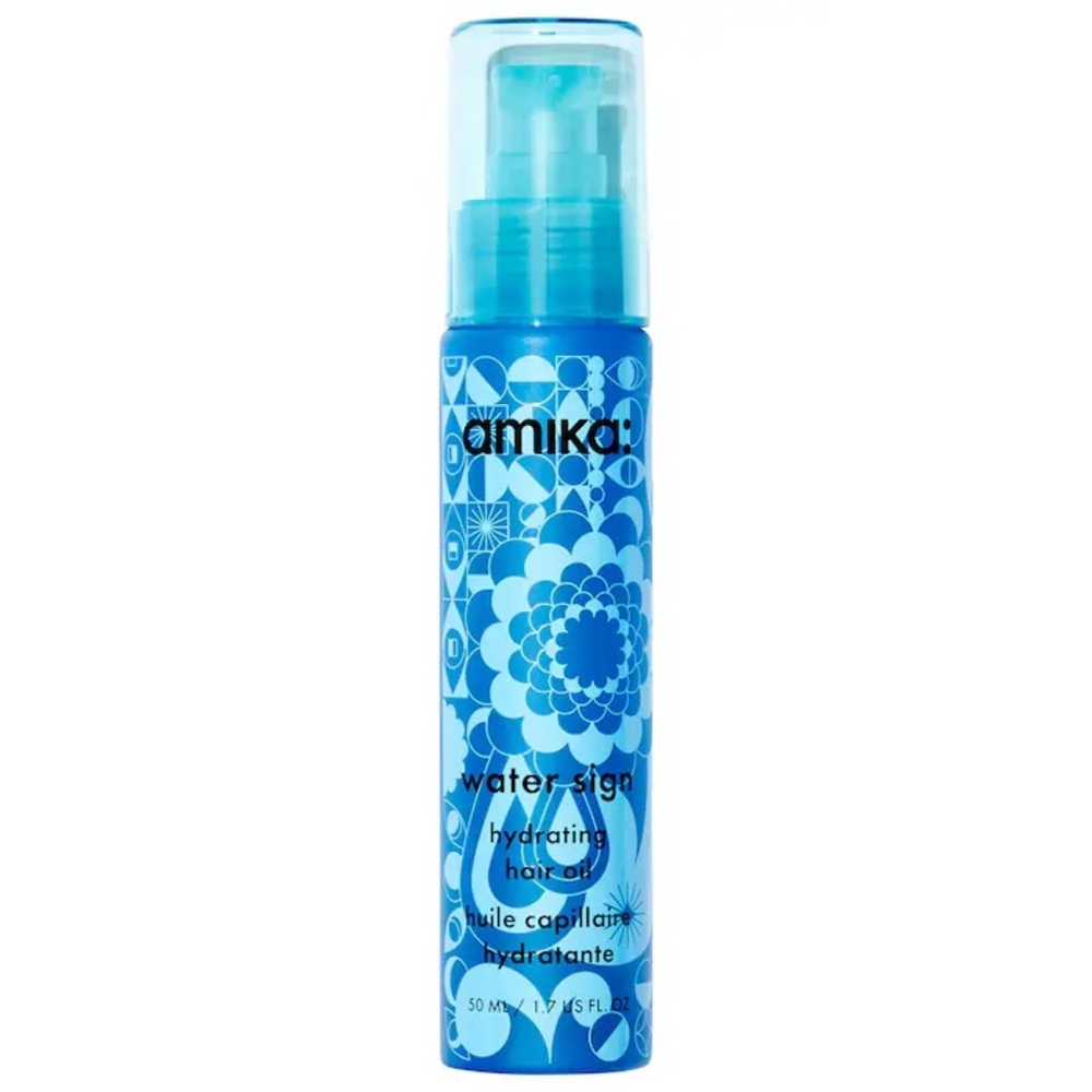New Amika Water Sign Hydrating Hair Oil with Hyaluronic Acid